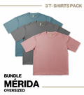 Bundle Mérida 3x  | Oversized