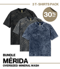 Bundle Mérida Mineral Wash 3x | Oversized