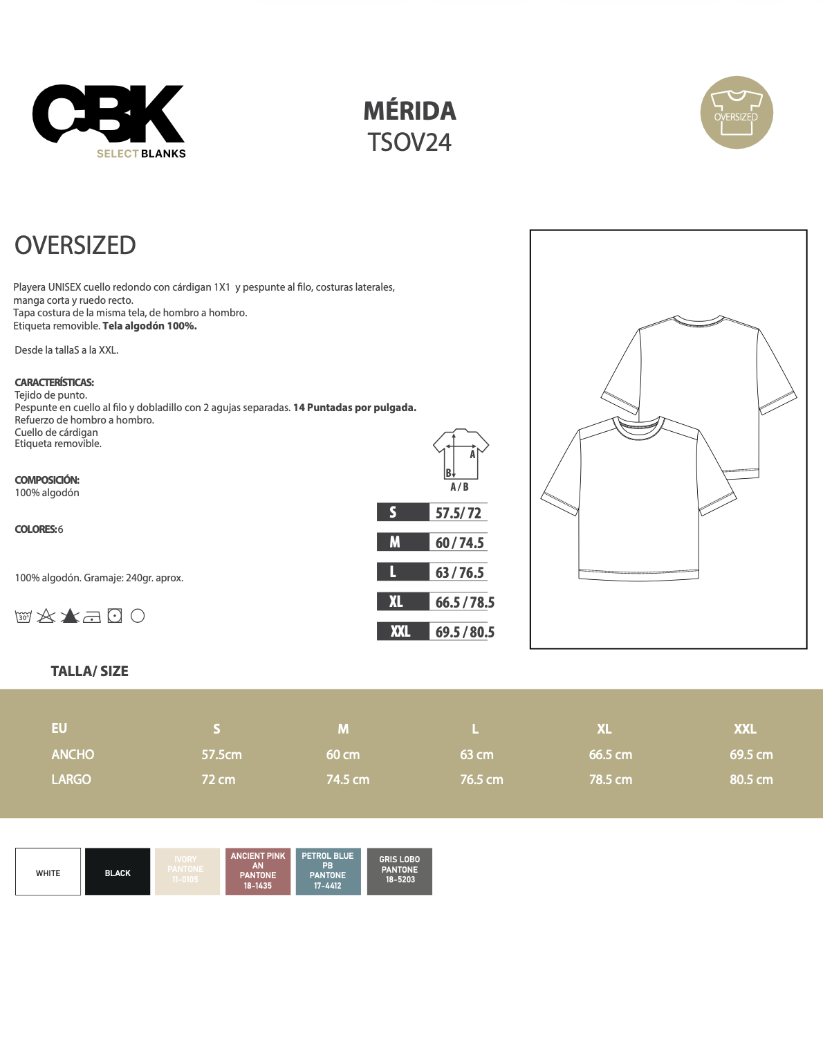 Mérida T-Shirt  | Oversized