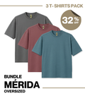 Bundle Mérida 3x  | Oversized